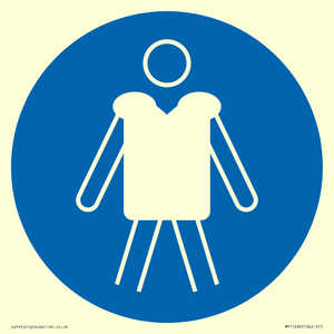 MP11480: Mandatory: Wear personal flotation devices