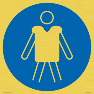 MP11480: Mandatory: Wear personal flotation devices