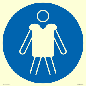 MP11480: Mandatory: Wear personal flotation devices