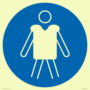 MP11480: Mandatory: Wear personal flotation devices
