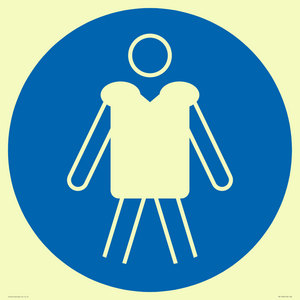 MP11480: Mandatory: Wear personal flotation devices