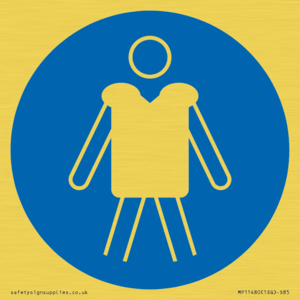 MP11480: Mandatory: Wear personal flotation devices