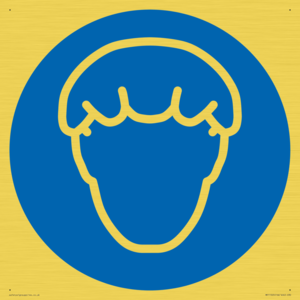 MP11505: Custom Mandatory: Wear hair protection