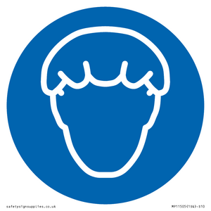 MP11505: Custom Mandatory: Wear hair protection