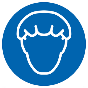 MP11505: Custom Mandatory: Wear hair protection