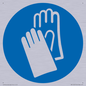MP11507: Custom Mandatory: Wear protective gloves