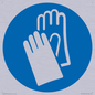 MP11507: Custom Mandatory: Wear protective gloves