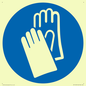 MP11507: Custom Mandatory: Wear protective gloves