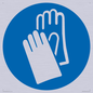 MP11507: Custom Mandatory: Wear protective gloves
