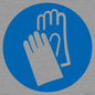 MP11507: Custom Mandatory: Wear protective gloves