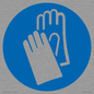 MP11507: Custom Mandatory: Wear protective gloves