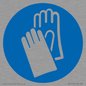 MP11507: Custom Mandatory: Wear protective gloves