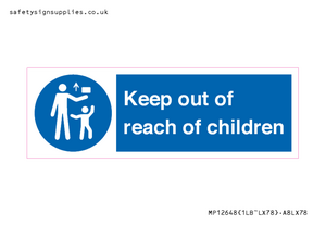 MP12648: Keep out of reach of children