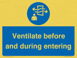 MP12650: Ventilate before and during entering