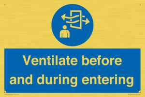 MP12650: Ventilate before and during entering
