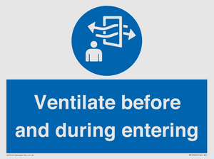 MP12650: Ventilate before and during entering