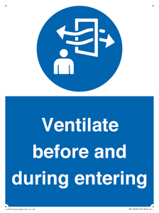 MP12650: Ventilate before and during entering