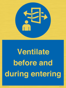 MP12650: Ventilate before and during entering
