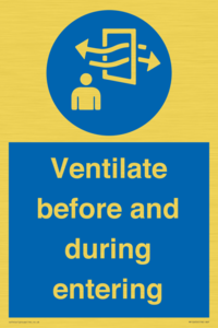 MP12650: Ventilate before and during entering