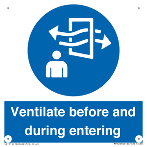 MP12650: Ventilate before and during entering