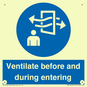 MP12650: Ventilate before and during entering