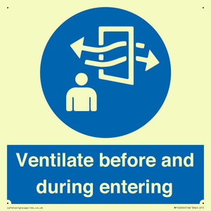 MP12650: Ventilate before and during entering