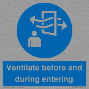 MP12650: Ventilate before and during entering