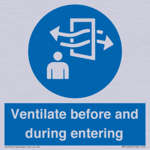 MP12650: Ventilate before and during entering