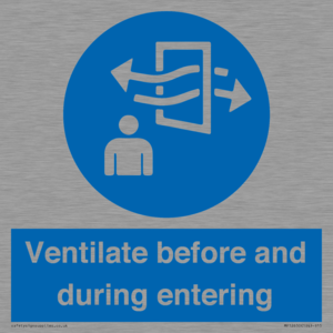 MP12650: Ventilate before and during entering
