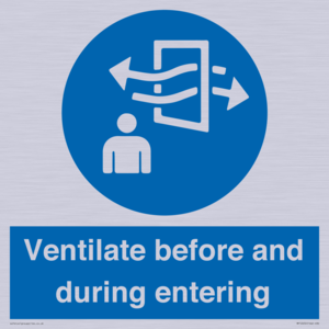 MP12650: Ventilate before and during entering