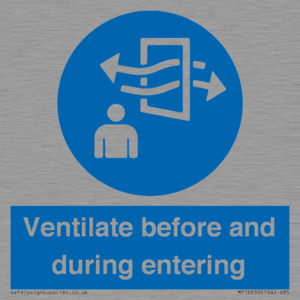 MP12650: Ventilate before and during entering