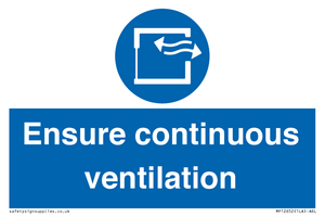 MP12652: Ensure continuous ventilation