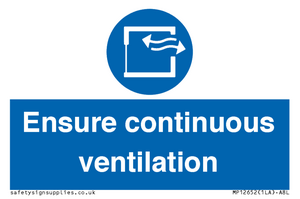 MP12652: Ensure continuous ventilation