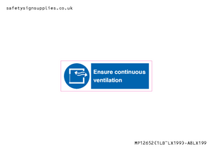 MP12652: Ensure continuous ventilation