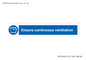 MP12652: Ensure continuous ventilation