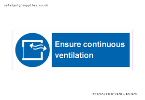 MP12652: Ensure continuous ventilation
