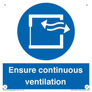 MP12652: Ensure continuous ventilation