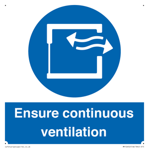 MP12652: Ensure continuous ventilation