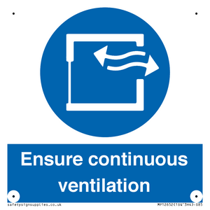 MP12652: Ensure continuous ventilation