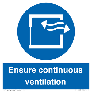 MP12652: Ensure continuous ventilation