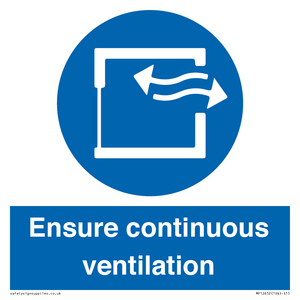 MP12652: Ensure continuous ventilation