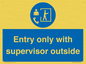 MP12654: Entry only with supervisor outside