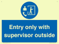 MP12654: Entry only with supervisor outside