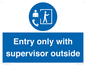 MP12654: Entry only with supervisor outside