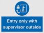 MP12654: Entry only with supervisor outside
