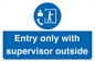 MP12654: Entry only with supervisor outside