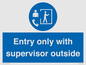MP12654: Entry only with supervisor outside