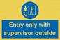 MP12654: Entry only with supervisor outside