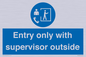 MP12654: Entry only with supervisor outside