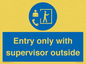 MP12654: Entry only with supervisor outside